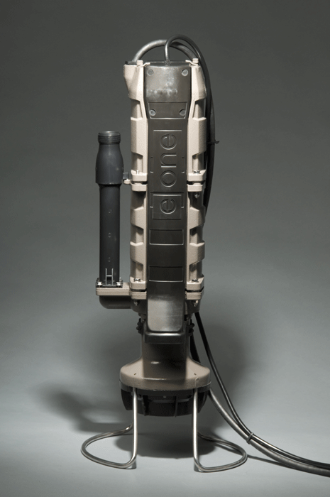 Replacement grinder pump for low pressure sewer systems